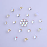 Starry Sky Mermaid Tears Glass Half Pearls Rhinestones For Nail Art WholesaleRhinestone